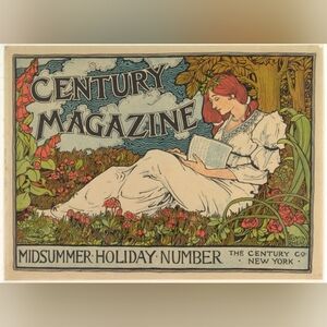 Vintage Century Magazine Poster